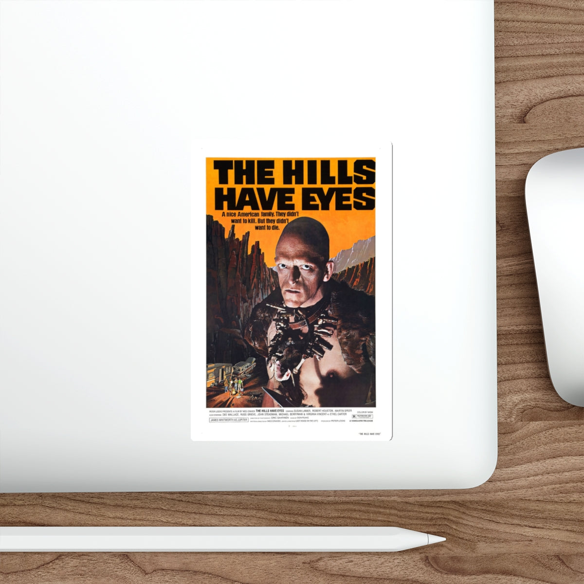 THE HILLS HAVE EYES 1977 Movie Poster STICKER Vinyl Die-Cut Decal-The Sticker Space