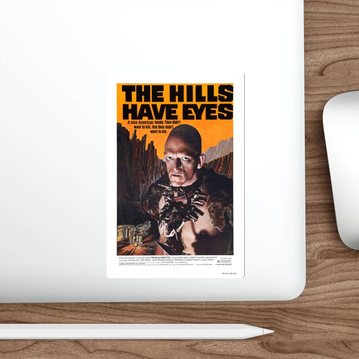 THE HILLS HAVE EYES 1977 Movie Poster STICKER Vinyl Die-Cut Decal-The Sticker Space
