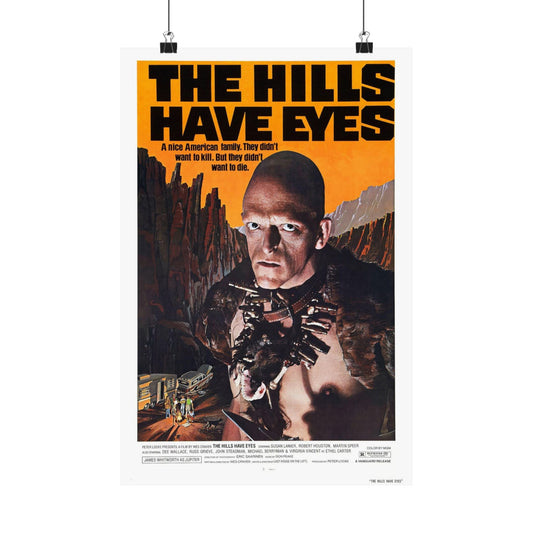 THE HILLS HAVE EYES 1977 - Paper Movie Poster-12″ x 18″-The Sticker Space