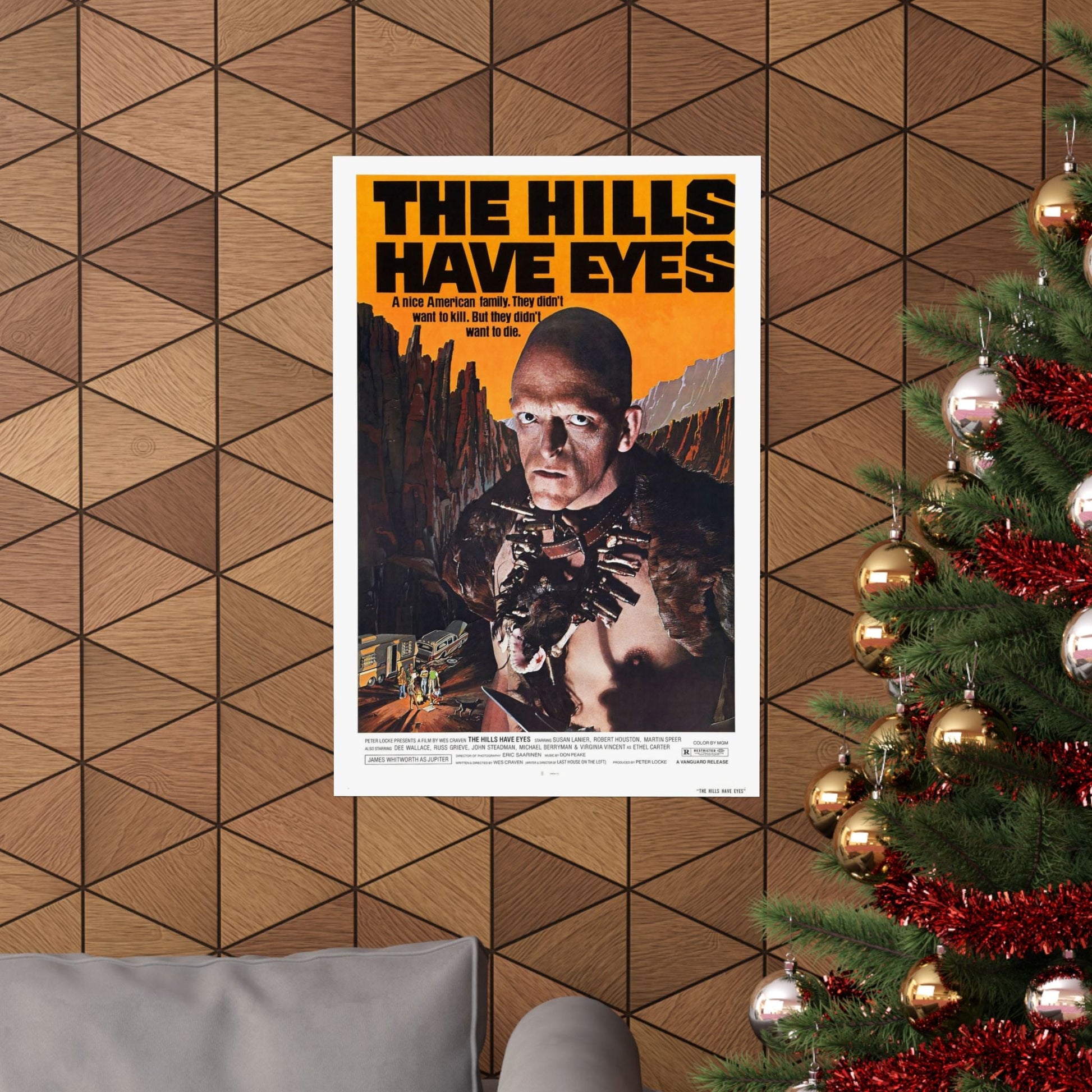 THE HILLS HAVE EYES 1977 - Paper Movie Poster-The Sticker Space