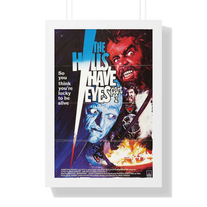 THE HILLS HAVE EYES PART II 1984 - Framed Movie Poster-16″ x 24″-The Sticker Space