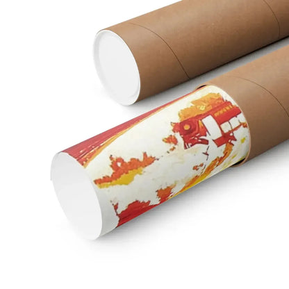 THE HILLS HAVE EYES PART II 1984 - Paper Movie Poster - The Sticker Space