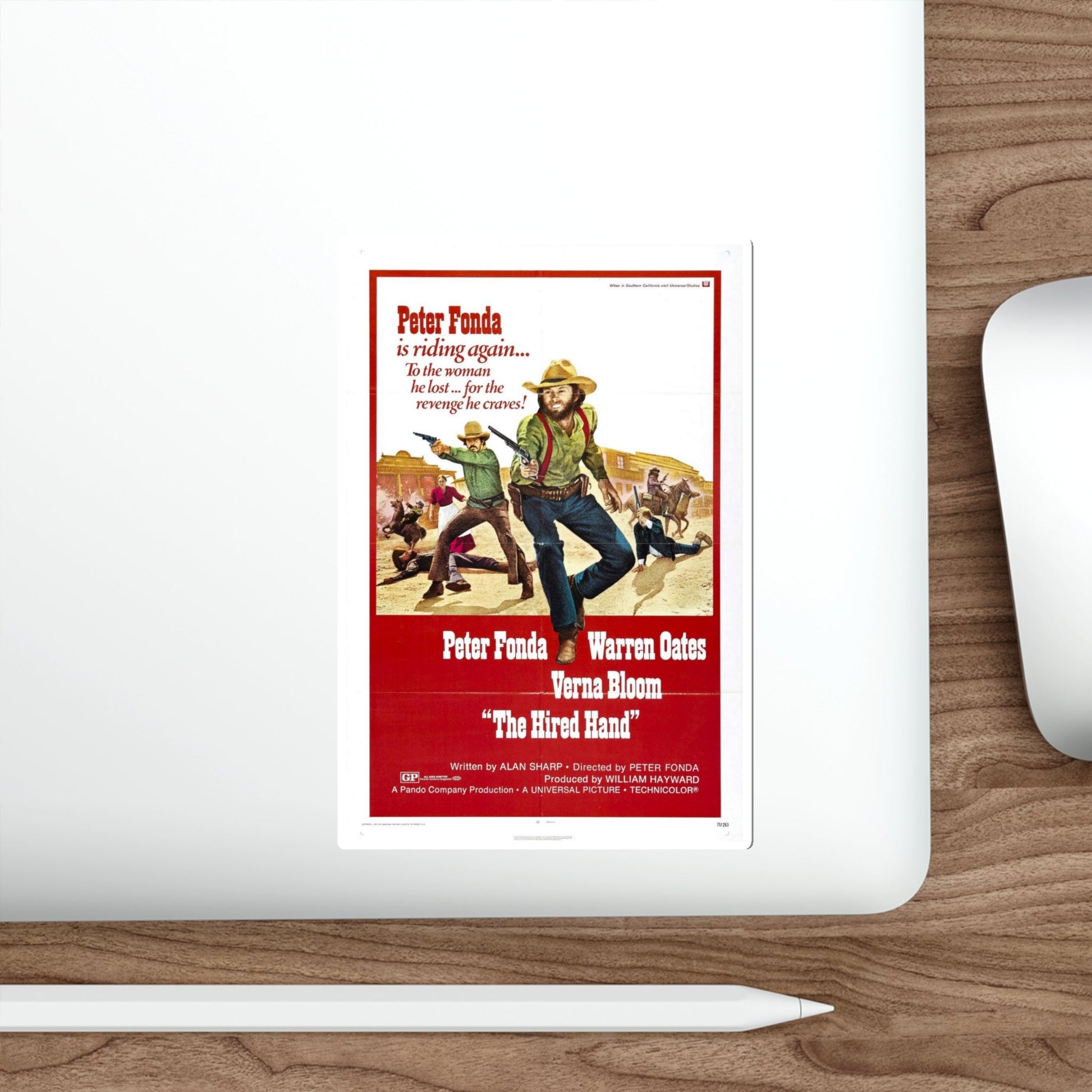 The Hired Hand 1971 Movie Poster STICKER Vinyl Die-Cut Decal-The Sticker Space