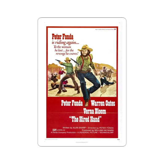 The Hired Hand 1971 Movie Poster STICKER Vinyl Die-Cut Decal 2 Inch - The Sticker Space
