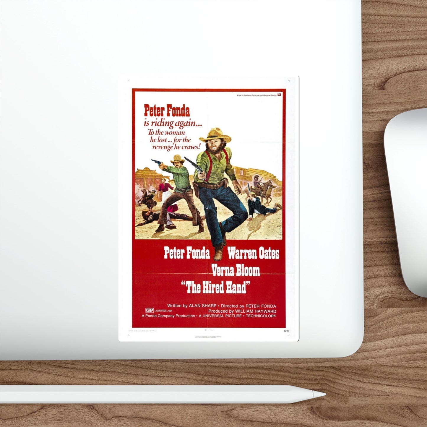 The Hired Hand 1971 Movie Poster STICKER Vinyl Die-Cut Decal-The Sticker Space