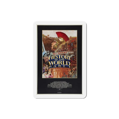 The History of the World Part I 1981 Movie Poster Refrigerator Magnet 2 Inch - The Sticker Space