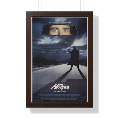 THE HITCHER 1986 - Framed Movie Poster-16″ x 24″-The Sticker Space