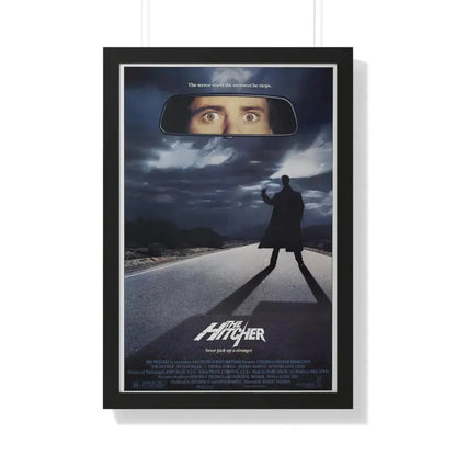 THE HITCHER 1986 - Framed Movie Poster 20" x 30" Black - The Sticker Space