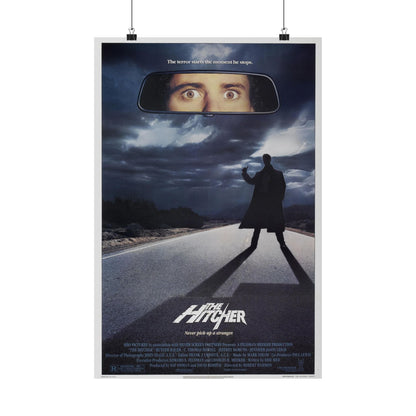 THE HITCHER 1986 - Paper Movie Poster-16″ x 24″-The Sticker Space