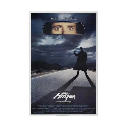 THE HITCHER 1986 - Paper Movie Poster - The Sticker Space