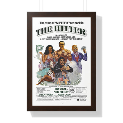 THE HITTER 1979 - Framed Movie Poster-16″ x 24″-The Sticker Space