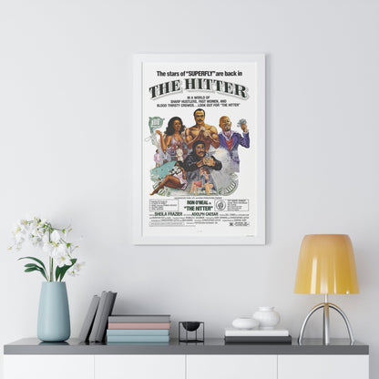 THE HITTER 1979 - Framed Movie Poster-The Sticker Space