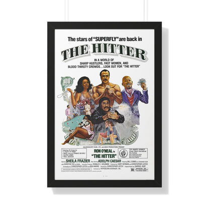 THE HITTER 1979 - Framed Movie Poster-20" x 30"-The Sticker Space