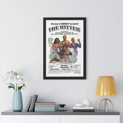 THE HITTER 1979 - Framed Movie Poster-The Sticker Space