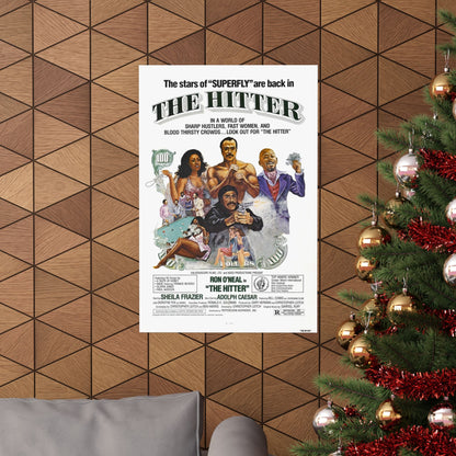 THE HITTER 1979 - Paper Movie Poster-The Sticker Space