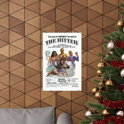 THE HITTER 1979 - Paper Movie Poster-The Sticker Space