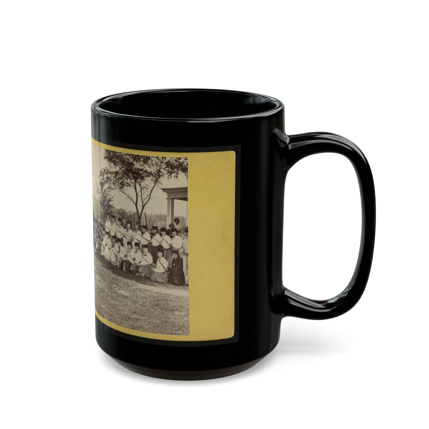 The Home Guard White Mountain Rangers (1) (U.S. Civil War) Black Coffee Mug-The Sticker Space