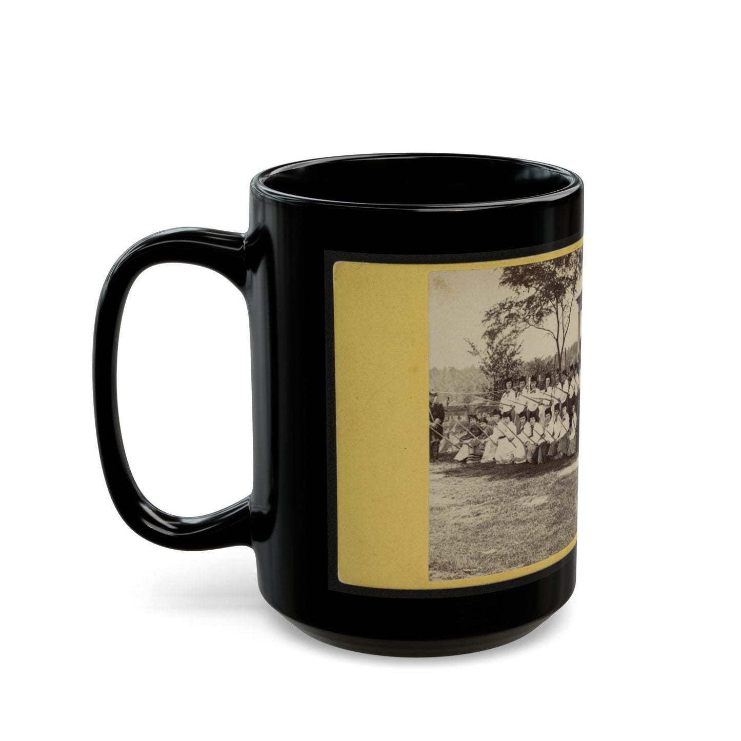 The Home Guard White Mountain Rangers (1) (U.S. Civil War) Black Coffee Mug-The Sticker Space