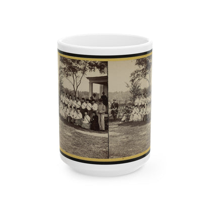 The Home Guard White Mountain Rangers (1) (U.S. Civil War) White Coffee Mug-15oz-The Sticker Space