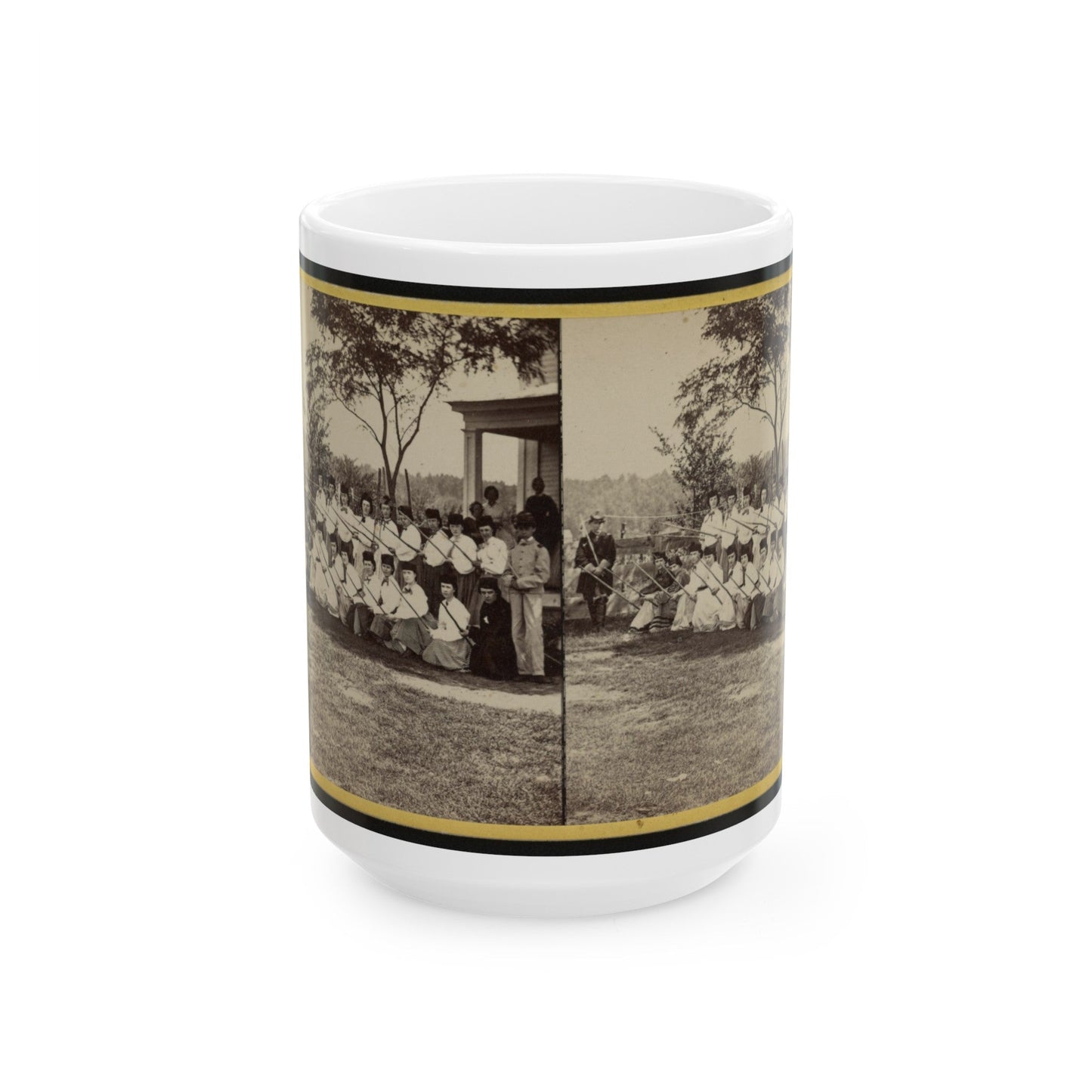 The Home Guard  White Mountain Rangers (1) (U.S. Civil War) White Coffee Mug