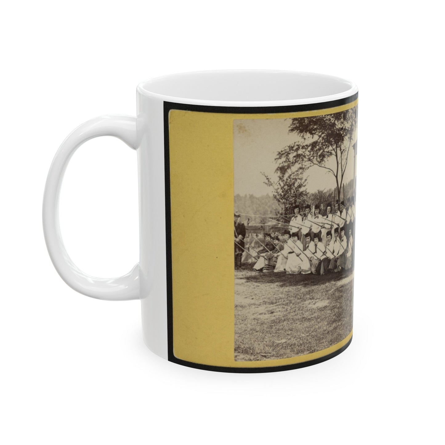 The Home Guard  White Mountain Rangers (1) (U.S. Civil War) White Coffee Mug