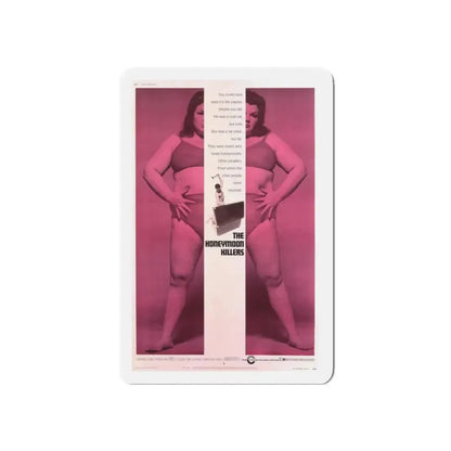 THE HONEYMOON KILLERS 1970 Movie Poster - Refrigerator Magnet 3 Inch Die-Cut - The Sticker Space