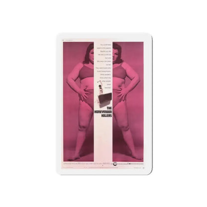 THE HONEYMOON KILLERS 1970 Movie Poster - Refrigerator Magnet 4 Inch Die-Cut - The Sticker Space