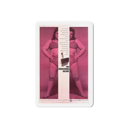 THE HONEYMOON KILLERS 1970 Movie Poster - Refrigerator Magnet 6 Inch Die-Cut - The Sticker Space
