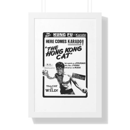 THE HONG KONG CAT 1973 - Framed Movie Poster-16″ x 24″-The Sticker Space