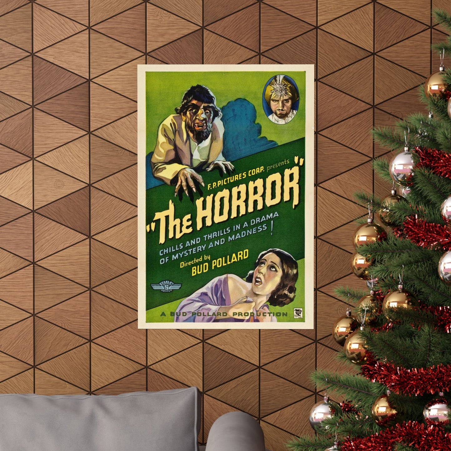 THE HORROR 1932 - Paper Movie Poster-The Sticker Space