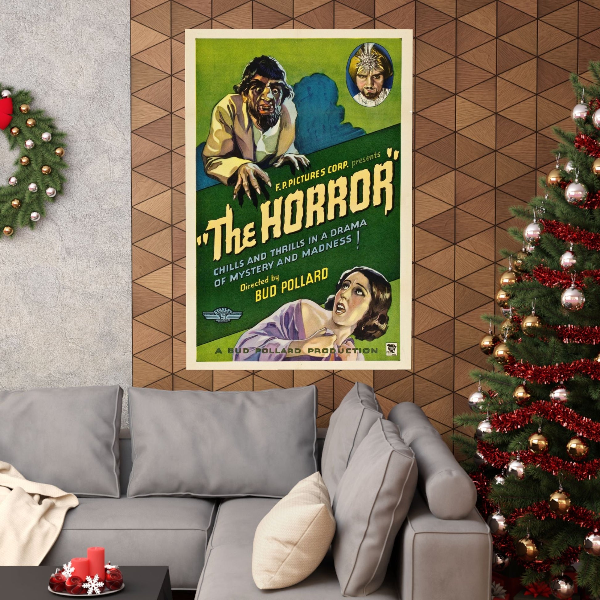 THE HORROR 1932 - Paper Movie Poster-The Sticker Space