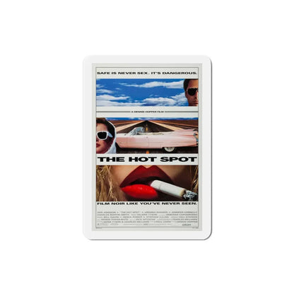 The Hot Spot 1990 Movie Poster Refrigerator Magnet 3 Inch - The Sticker Space