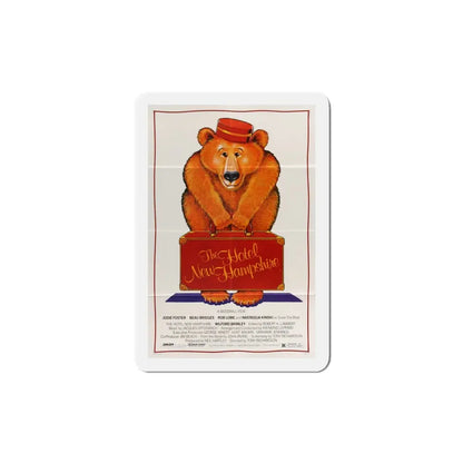 The Hotel New Hampshire 1984 Movie Poster Refrigerator Magnet 4 Inch - The Sticker Space