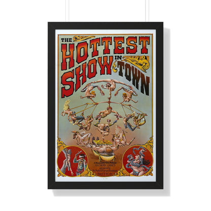 THE HOTTEST SHOW IN TOWN 1974 - Framed Movie Poster-20" x 30"-The Sticker Space