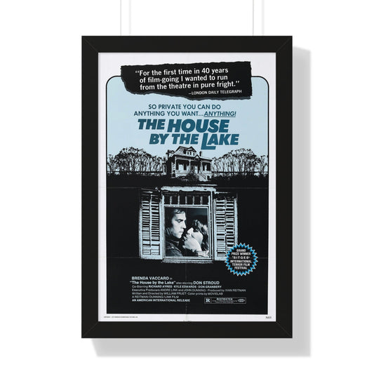 THE HOUSE BY THE LAKE 1976 - Framed Movie Poster-16″ x 24″-The Sticker Space