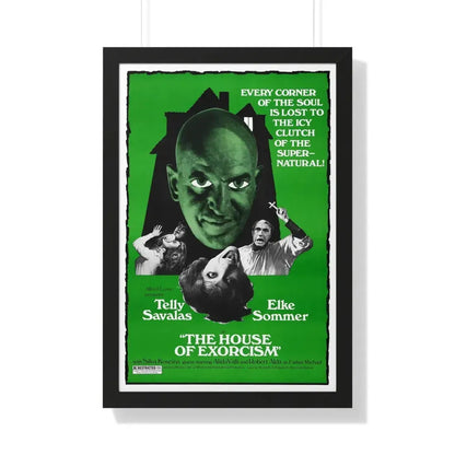 THE HOUSE OF EXORCISM (LISA AND THE DEVIL) 1974 - Framed Movie Poster 20" x 30" Black - The Sticker Space