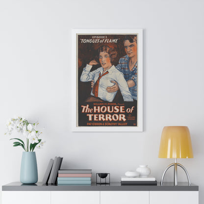 THE HOUSE OF TERROR 1928 - Framed Movie Poster-The Sticker Space