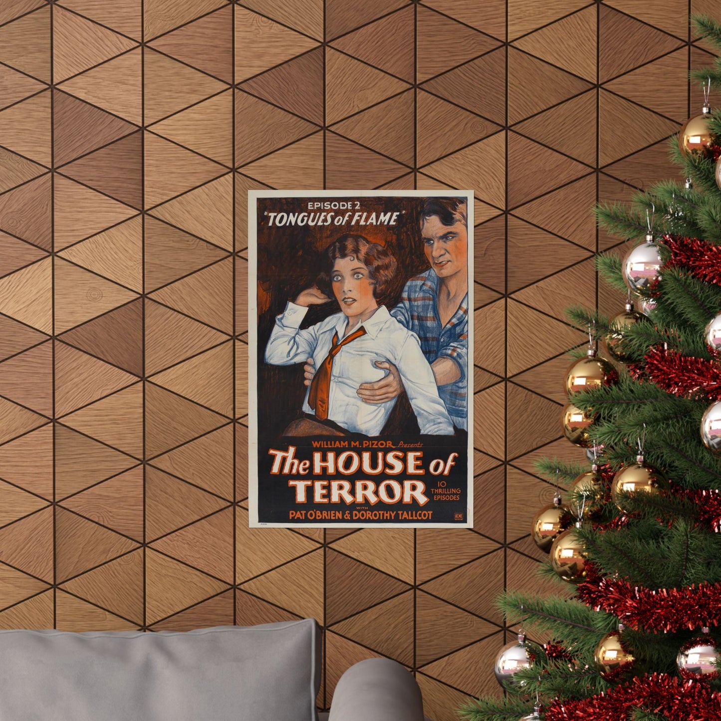 THE HOUSE OF TERROR 1928 - Paper Movie Poster-The Sticker Space