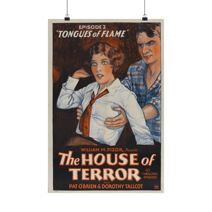 THE HOUSE OF TERROR 1928 - Paper Movie Poster-16″ x 24″-The Sticker Space