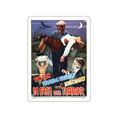 THE HOUSE OF TERROR 1960 Movie Poster STICKER Vinyl Die-Cut Decal 6 Inch - The Sticker Space