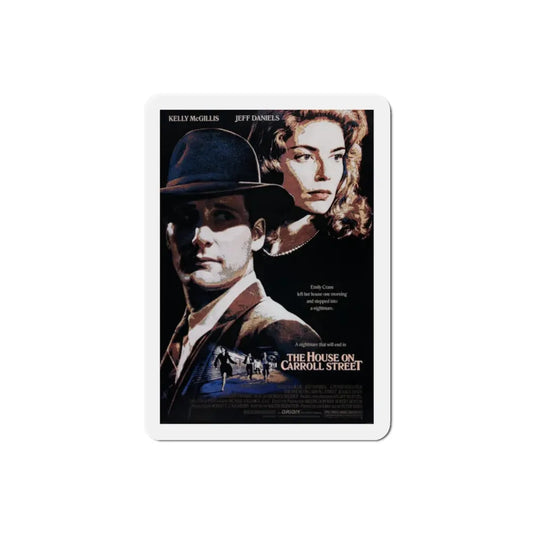 The House on Carroll Street 1988 Movie Poster Refrigerator Magnet 2 Inch - The Sticker Space