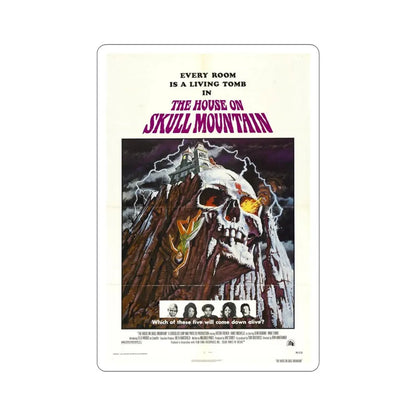 The House on Skull Mountain 1974 Movie Poster STICKER Vinyl Die-Cut Decal 6 Inch - The Sticker Space