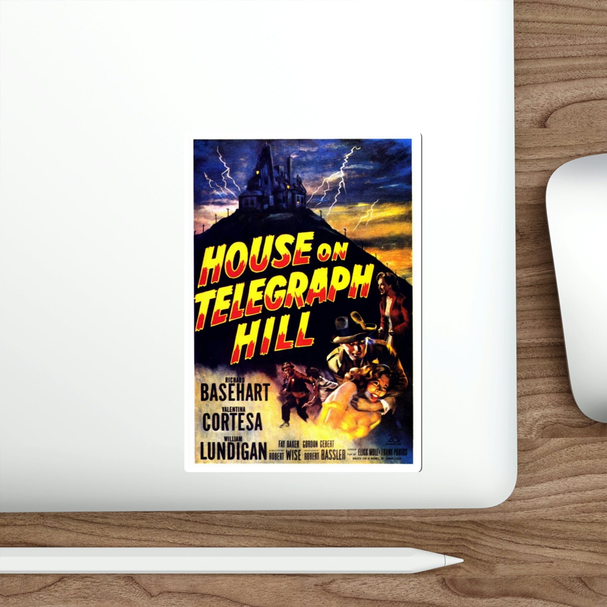 The House on Telegraph Hill 1951 Movie Poster STICKER Vinyl Die-Cut Decal-The Sticker Space