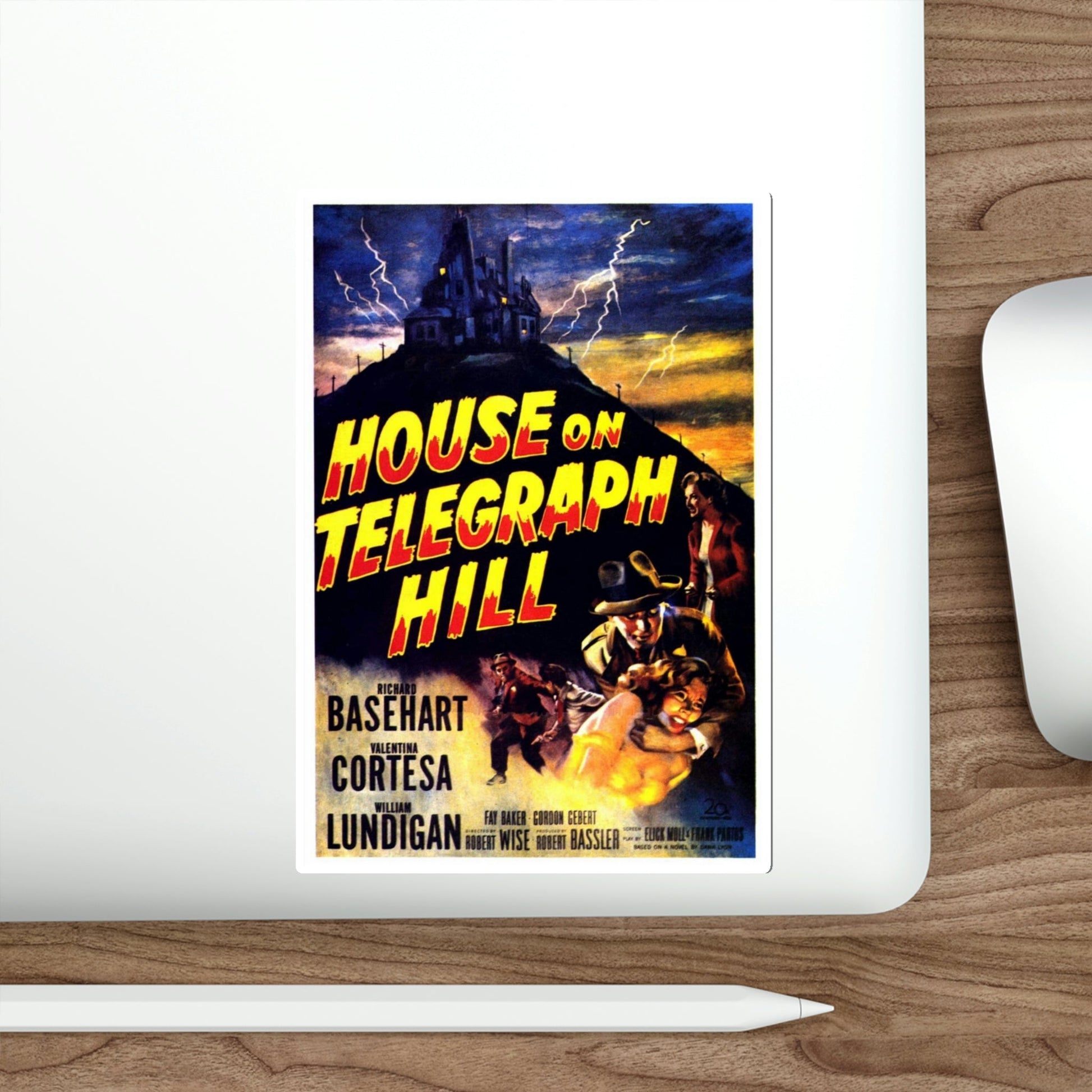 The House on Telegraph Hill 1951 Movie Poster STICKER Vinyl Die-Cut Decal-The Sticker Space