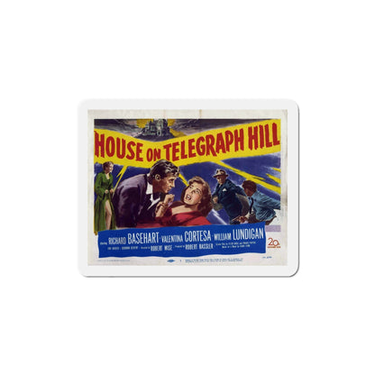 The House on Telegraph Hill 1951 v2 Movie Poster Die-Cut Magnet-6 Inch-The Sticker Space