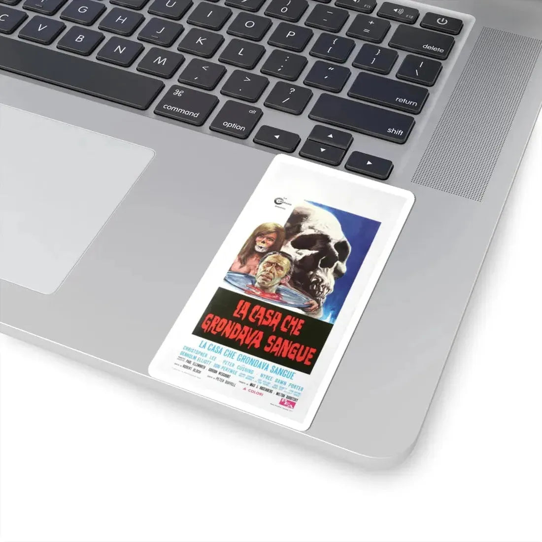 THE HOUSE THAT DRIPPED BLOOD (ITALIAN) 1971 Movie Poster - STICKER Vinyl Kiss-Cut Decal - The Sticker Space