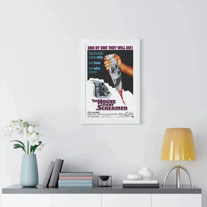 THE HOUSE THAT SCREAMED 1969 - Framed Movie Poster - The Sticker Space