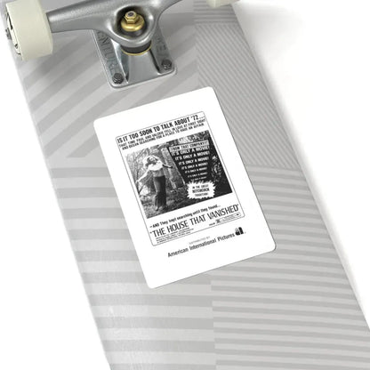 THE HOUSE THAT VANISHED 1973 Movie Poster - STICKER Vinyl Kiss-Cut Decal - The Sticker Space