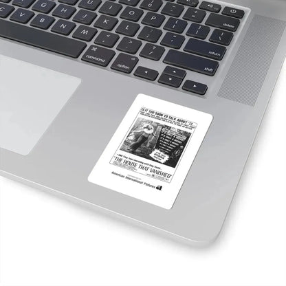 THE HOUSE THAT VANISHED 1973 Movie Poster - STICKER Vinyl Kiss-Cut Decal - The Sticker Space