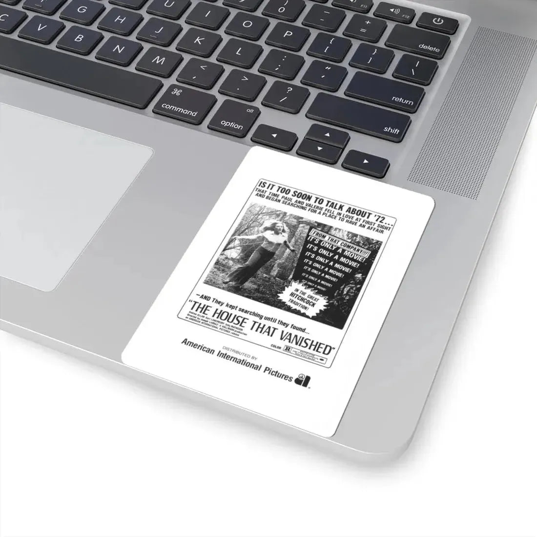 THE HOUSE THAT VANISHED 1973 Movie Poster - STICKER Vinyl Kiss-Cut Decal - The Sticker Space